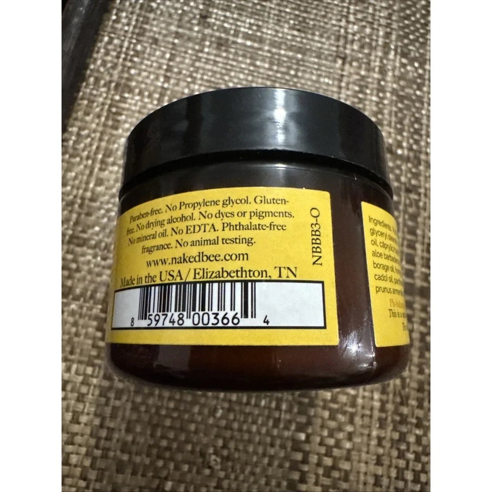 The Naked Bee Orange Blossom Honey Body Butter 3 Oz NEW